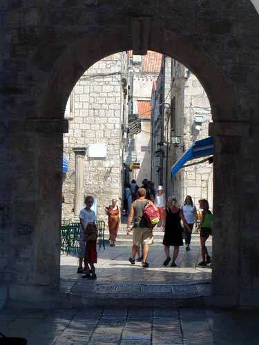 Entrance to Korcula Old Town
