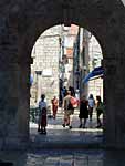 korcula - main entrance in the old town