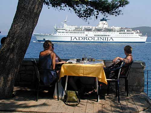Korcula - " Zakrjan" local promenade